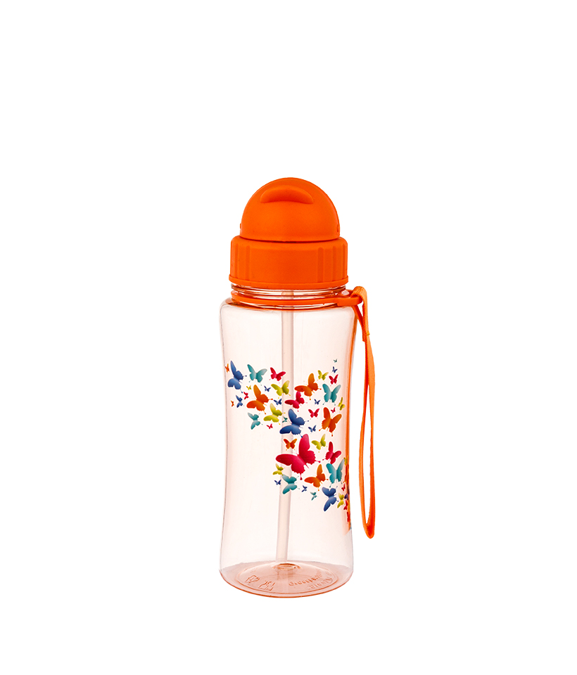 460ml livre de BPA, resistente a quedas, durável, higiênico e à prova de poeira, fácil de transportar Tritan Kids Bottle