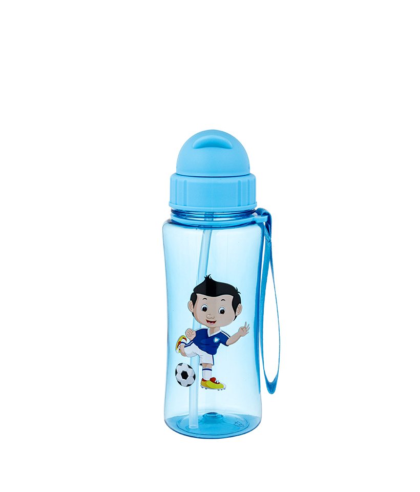 460ml livre de BPA, resistente a quedas, durável, higiênico e à prova de poeira, fácil de transportar Tritan Kids Bottle