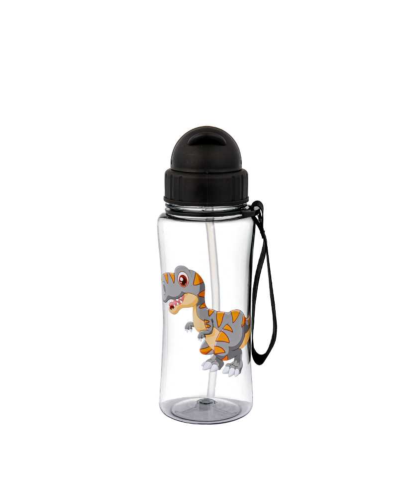 460ml livre de BPA, resistente a quedas, durável, higiênico e à prova de poeira, fácil de transportar Tritan Kids Bottle